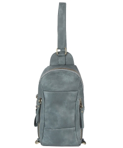 Fashion Sling Bag Backpack CQF011 BLUE